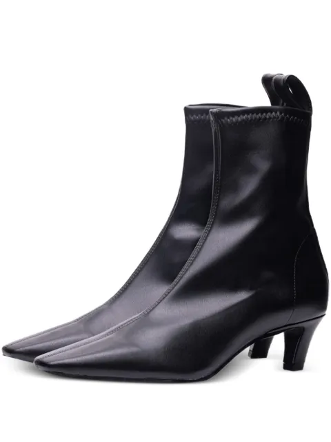 Poche Paris square-toe ankle boots