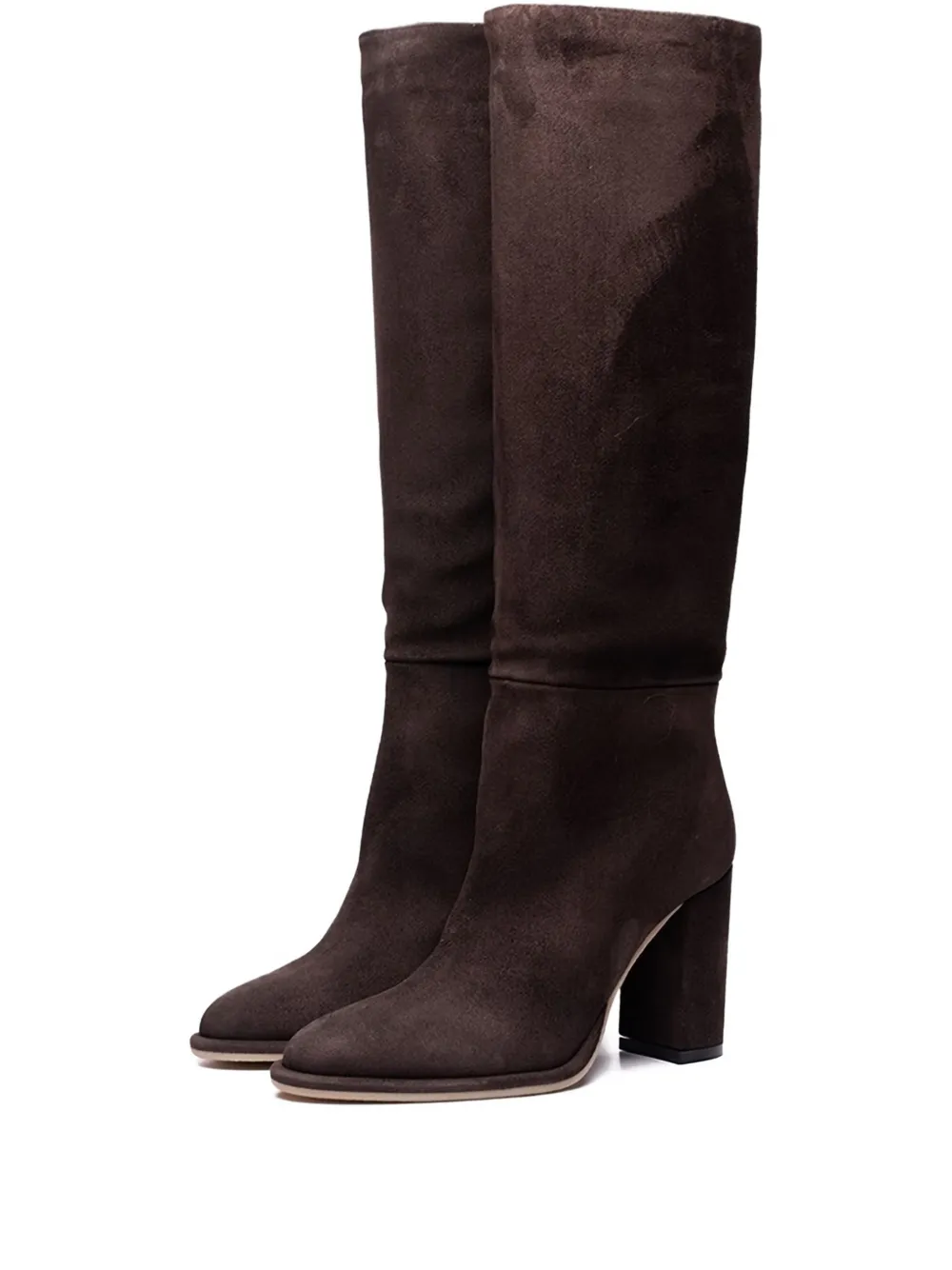 Poche Paris pointed-toe boots | Brown | Image 1