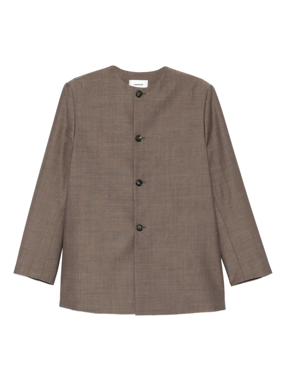 Cordera button-up coat | Brown | Image 1