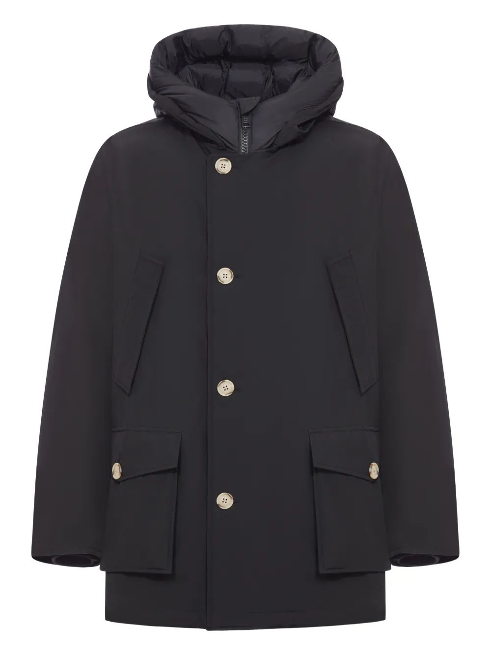 Woolrich Arctic flap-pocket coat | Black | Image 1