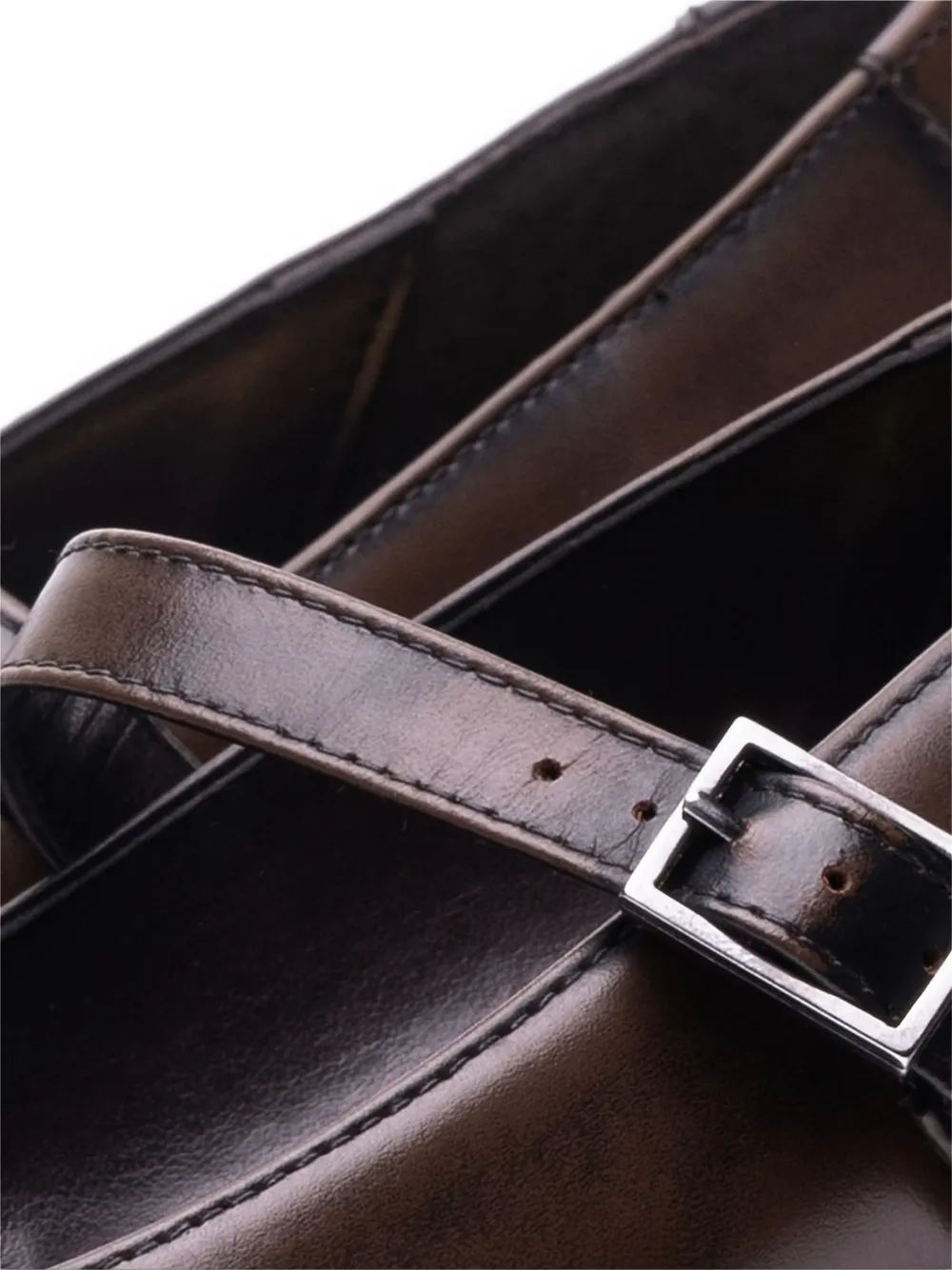 Poche Paris Buckle-strap Pumps In Multi