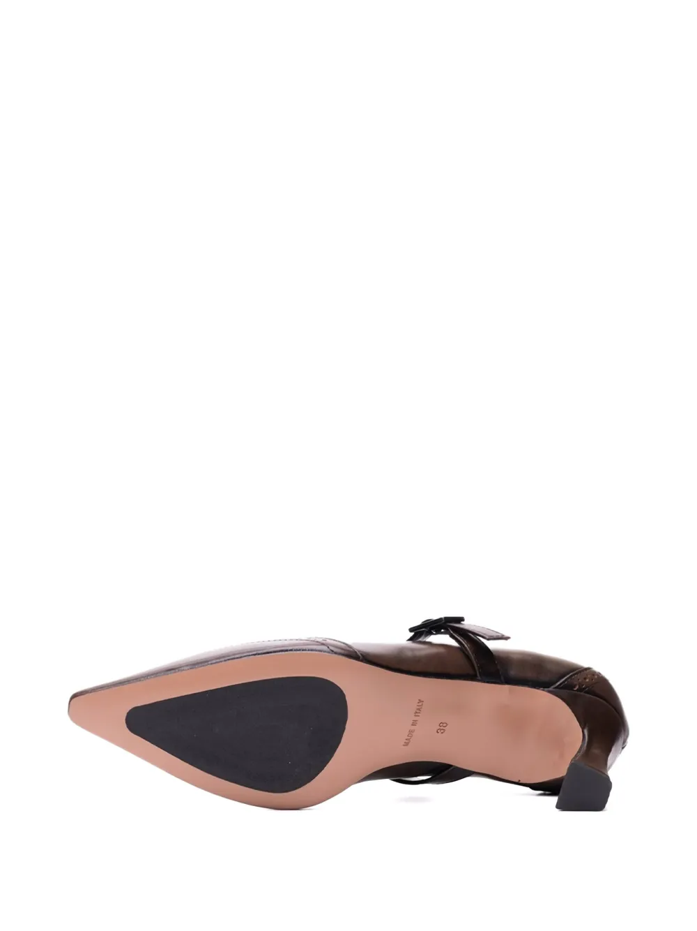 Poche Paris Buckle-strap Pumps In Multi