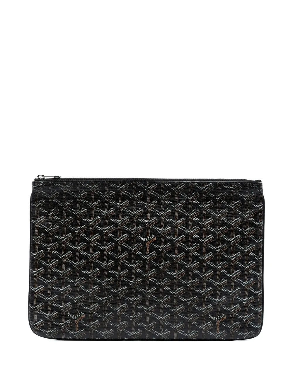 Goyard Pre-Owned 2016 Goyardine Senat MM clutch bag - Nero