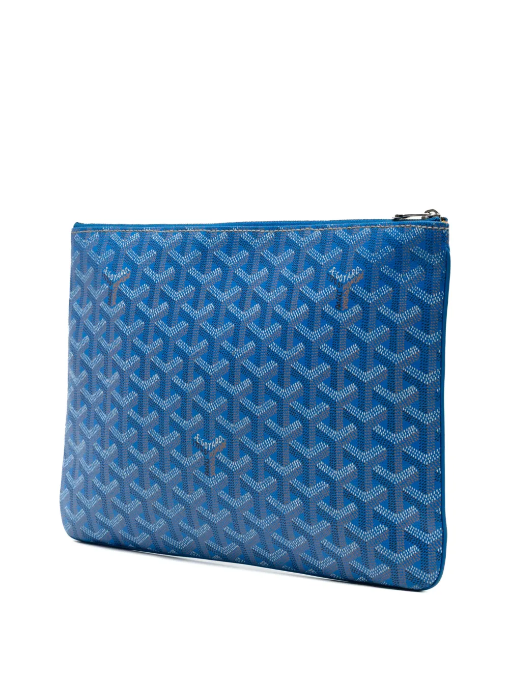 GOYARD Pre-owned 2017 Ine Senat Mm Clutch Bag In Blue