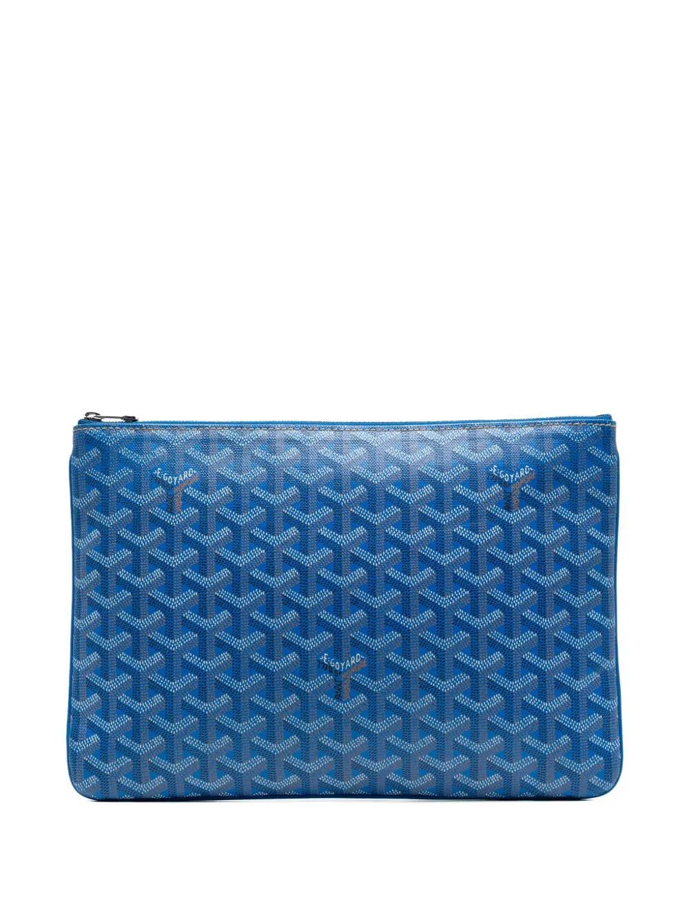 GOYARD Pre-owned 2017 Ine Senat Mm Clutch Bag In Blue