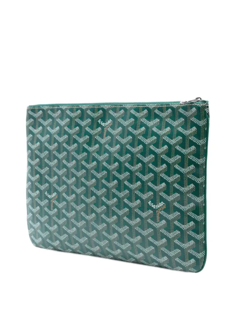 Goyard Pre-Owned 2019 Goyardine Senat MM clutch bag