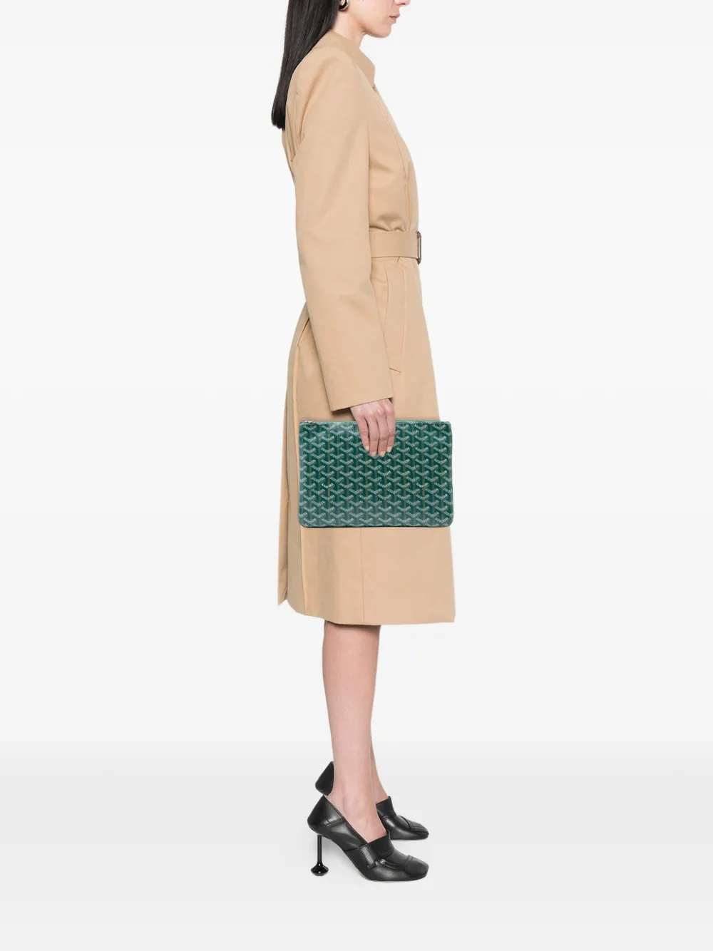 Goyard Pre-Owned 2019 Goyardine Senat MM clutch bag | Pre-Owned | Image 2