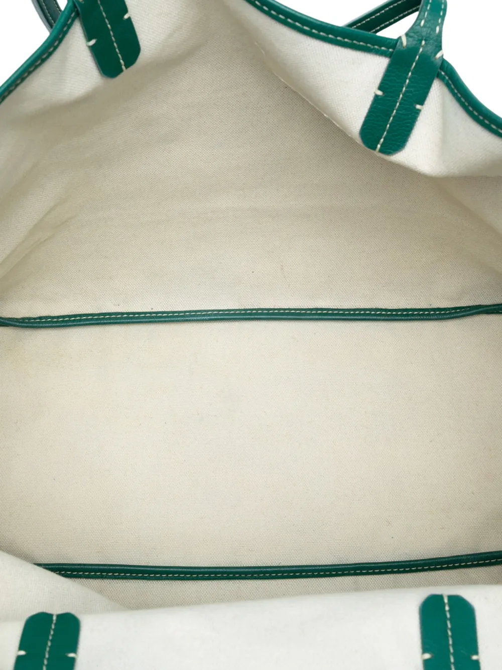 GOYARD Pre-owned 2019 Ine Saint Louis Pm Tote Bag In Green