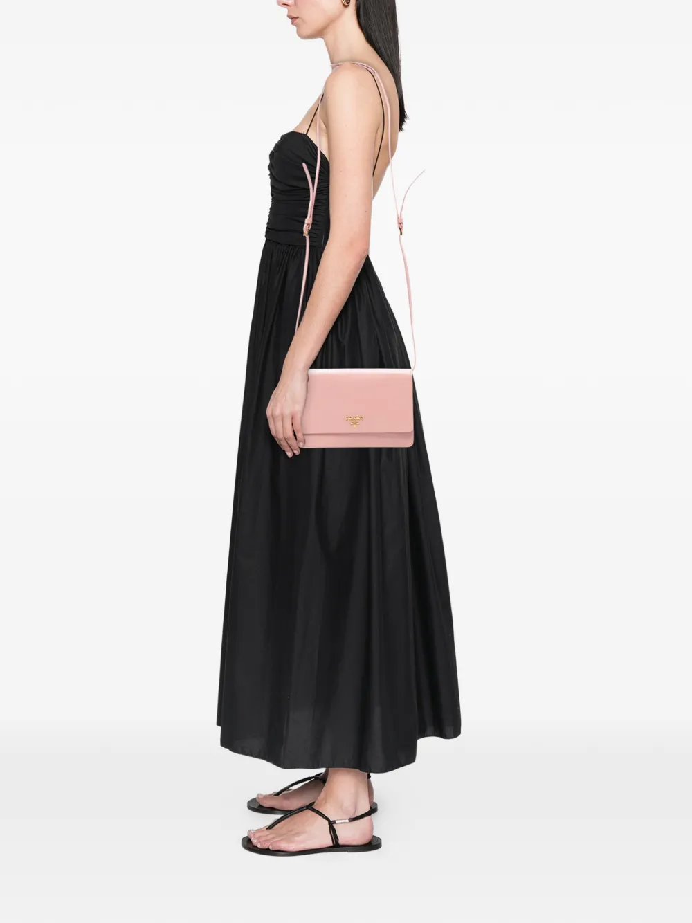 Prada Pre-Owned 2000-2013 Saffiano Wallet on Strap crossbody bag | Pre-Owned | Image 2