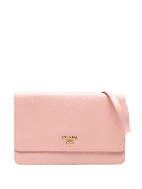 Prada Pre-Owned 2000-2013 Saffiano Wallet on Strap crossbody bag