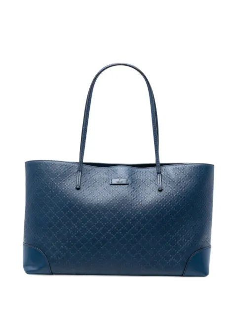 Gucci Pre-Owned 2016-2025 Leather Diamante Bright Hilary Lux tote bag