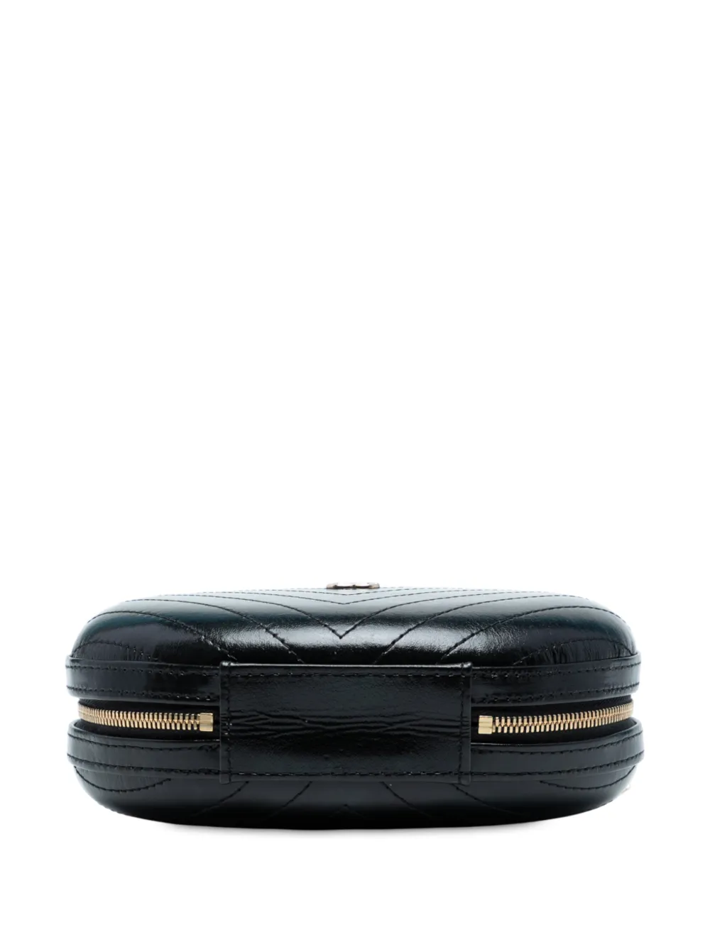 2019 Chevron Stitched Calfskin La Pausa Evening Bag Crossbody Bag