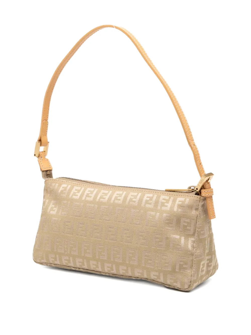 Fendi Pre-Owned 2000-2010 Zucchino Canvas Pochette shoulder bag | Pre-Owned | Image 2