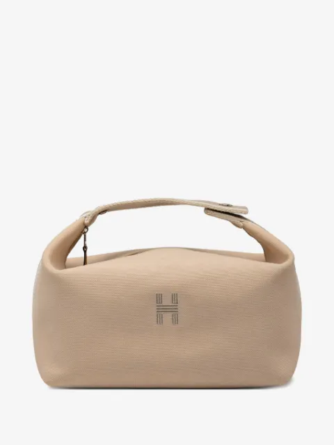 Hermès Pre-Owned 2021-2025 Small Canvas Bride A Brac Case vanity bag