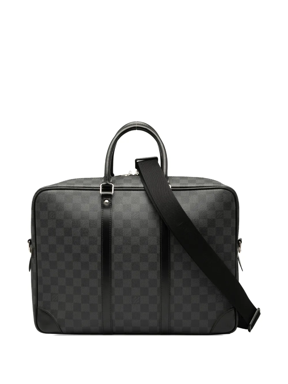 Louis Vuitton Pre-Owned 2011 Damier Graphite Porte Documents Voyage PM business bag | Pre-Owned | Image 2
