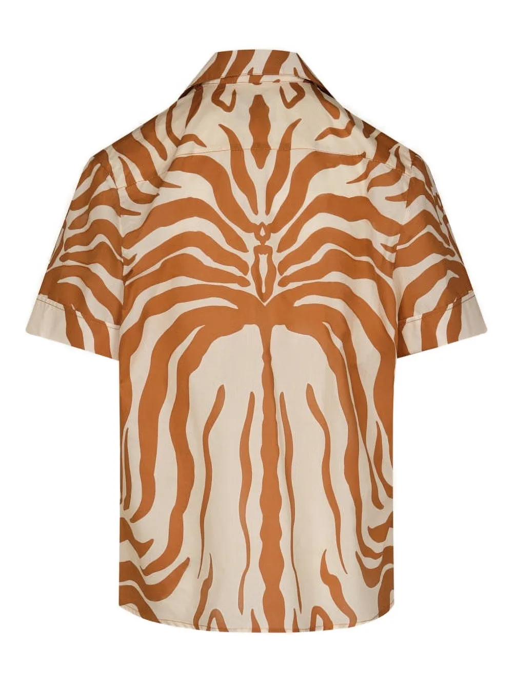 Johanna Ortiz Salty Promises zebra shirt - Beige