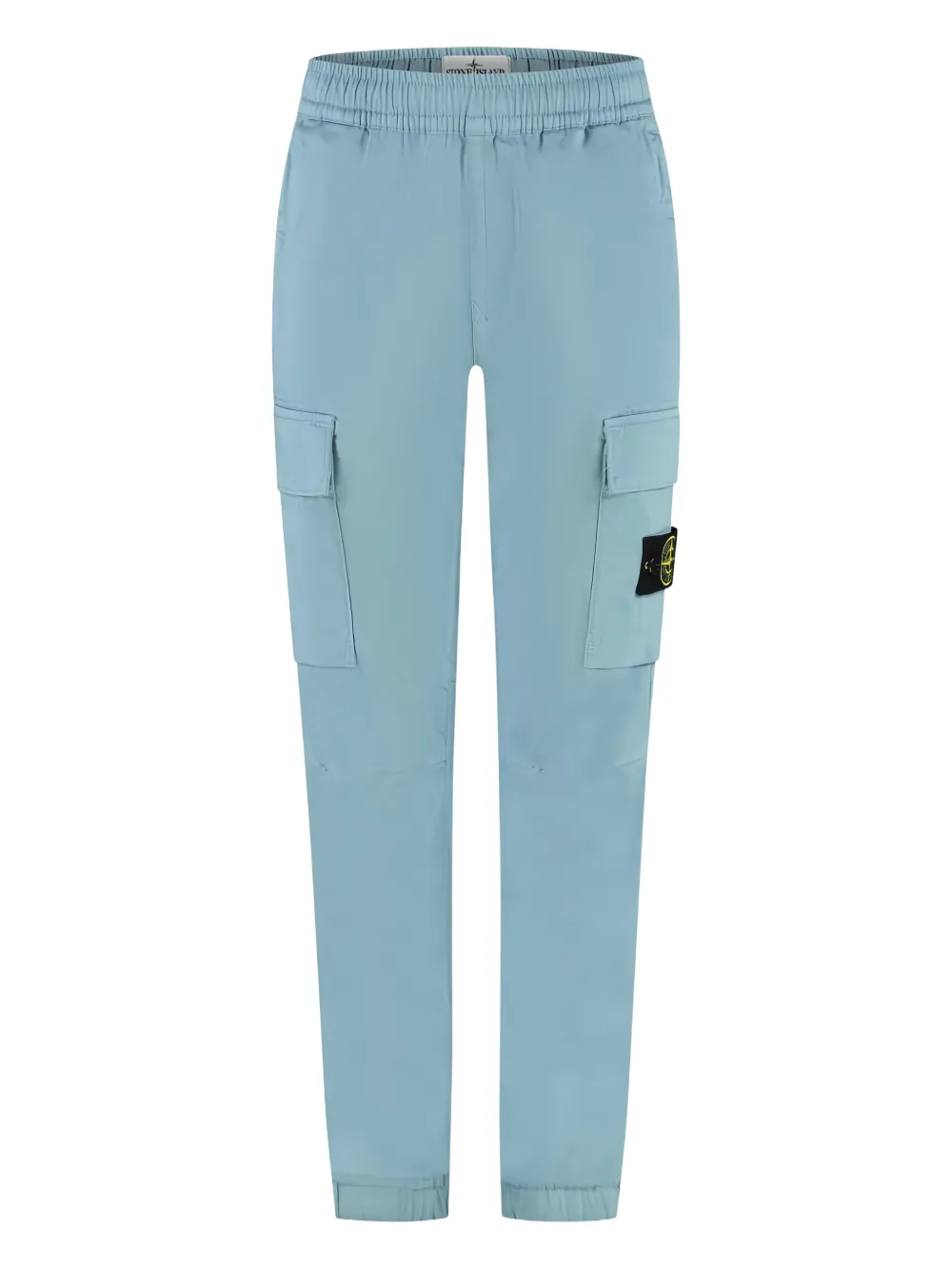 Stone Island Junior cargo pocket trousers Blauw