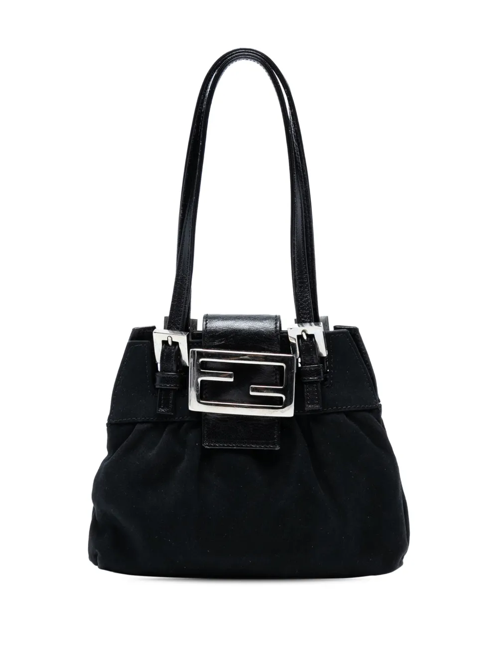 Fendi Pre-Owned 2000-2010 Canvas FF handbag | Black | Image 1