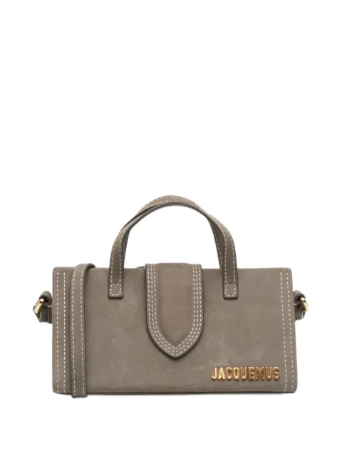 Jacquemus Pre-Owned 2019-2025 Suede Le Porte Lunettes Bag satchel