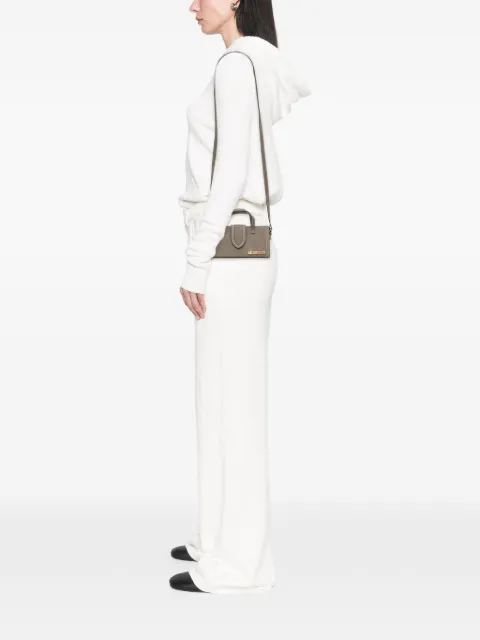 Jacquemus Pre-Owned 2019-2025 Suede Le Porte Lunettes Bag satchel