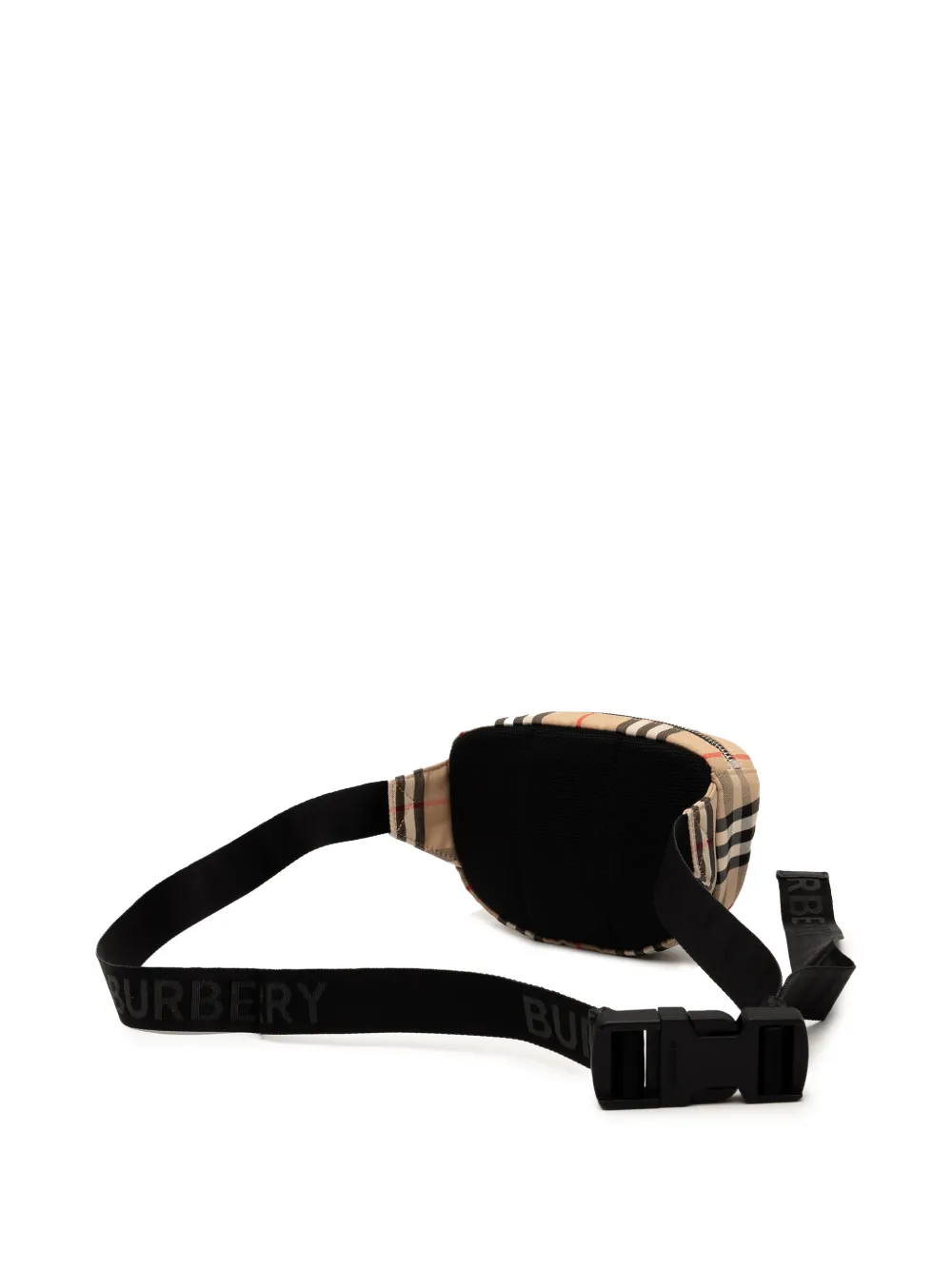 BURBERRY Pre-owned 2000-2017 House Check Canvas Cannon Belt Bag In Brown