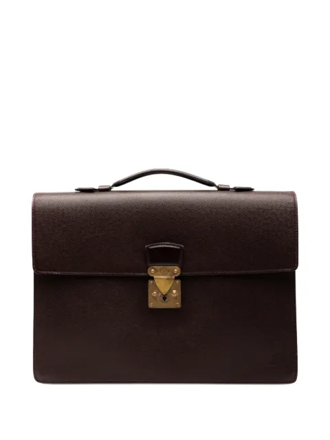 Louis Vuitton Pre-Owned 1998 Taiga Serviette Kourad Briefcase business bag