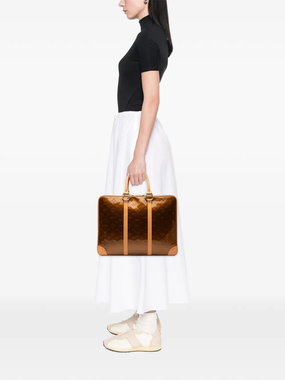 Louis Vuitton Pre-Owned شنطة أعمال 'مونوغرام فيرني فان دامي' 2003 | كلاسيكيات | Image 2