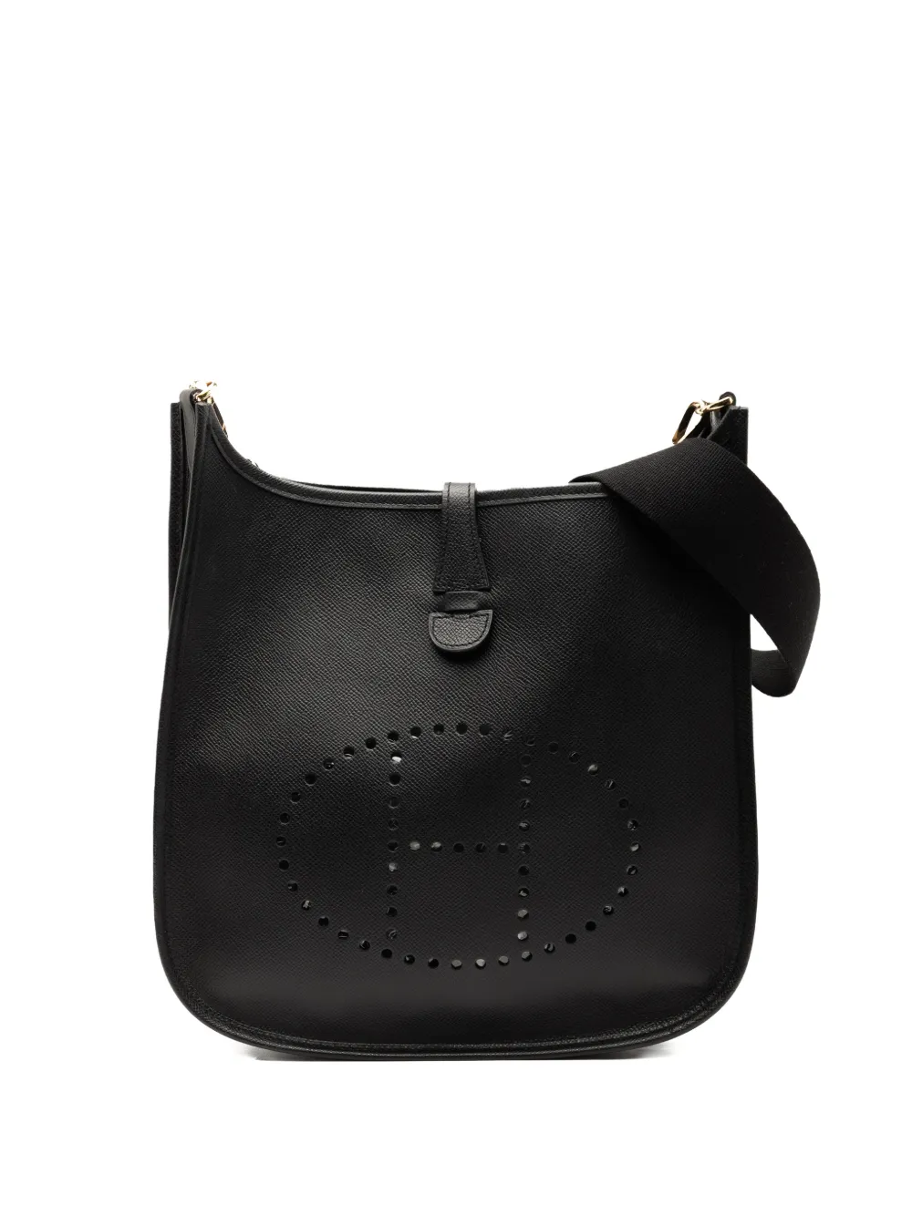 Hermès Pre-Owned 2007 Epsom Evelyne II 29 crossbody bag - Black