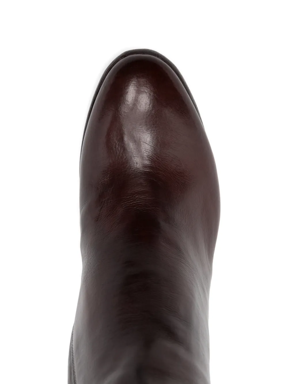 King Tartufoli Shoes 75mm Block-heel Boots In Brown