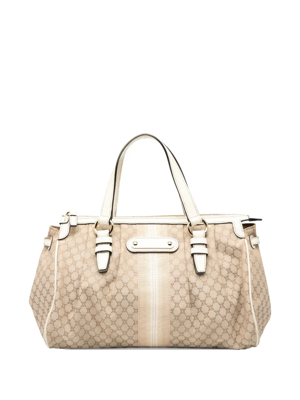 Celine Pre-Owned 2008 Macadam Canvas handbag | Brown | Image 1
