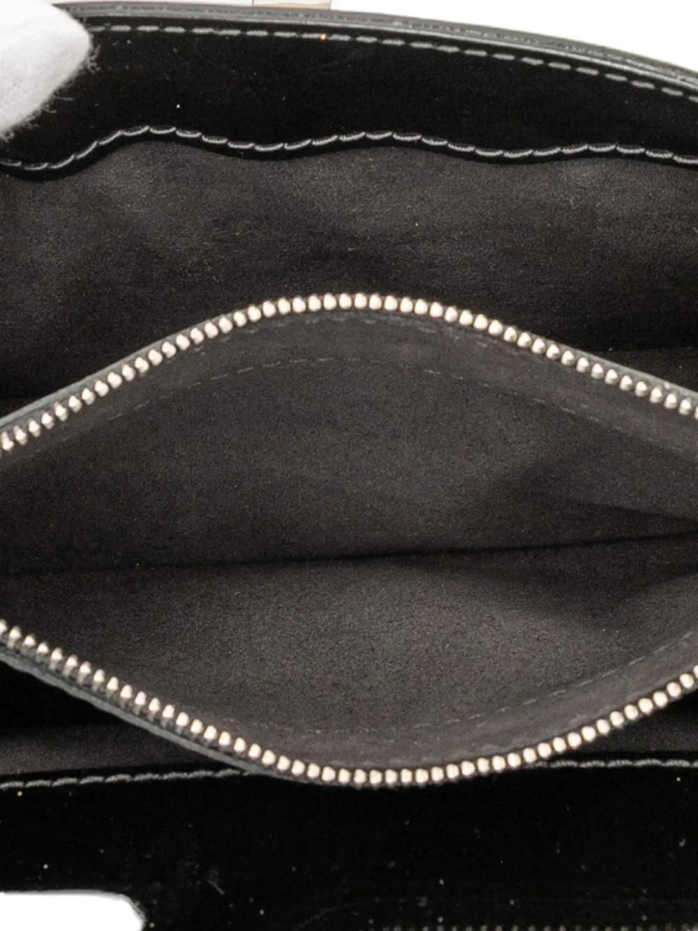 LOUIS VUITTON Pre-owned 2011 Electric Epi Sevigne Pm Satchel In Black