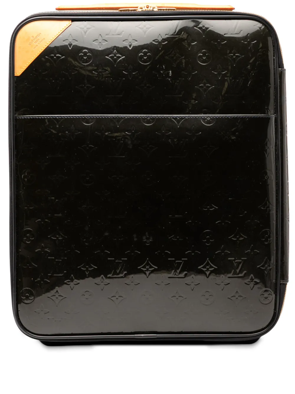 Louis Vuitton Pre-Owned bolsa de viaje Monogram Vernis Pegase 45 2011 | negro | Image 1