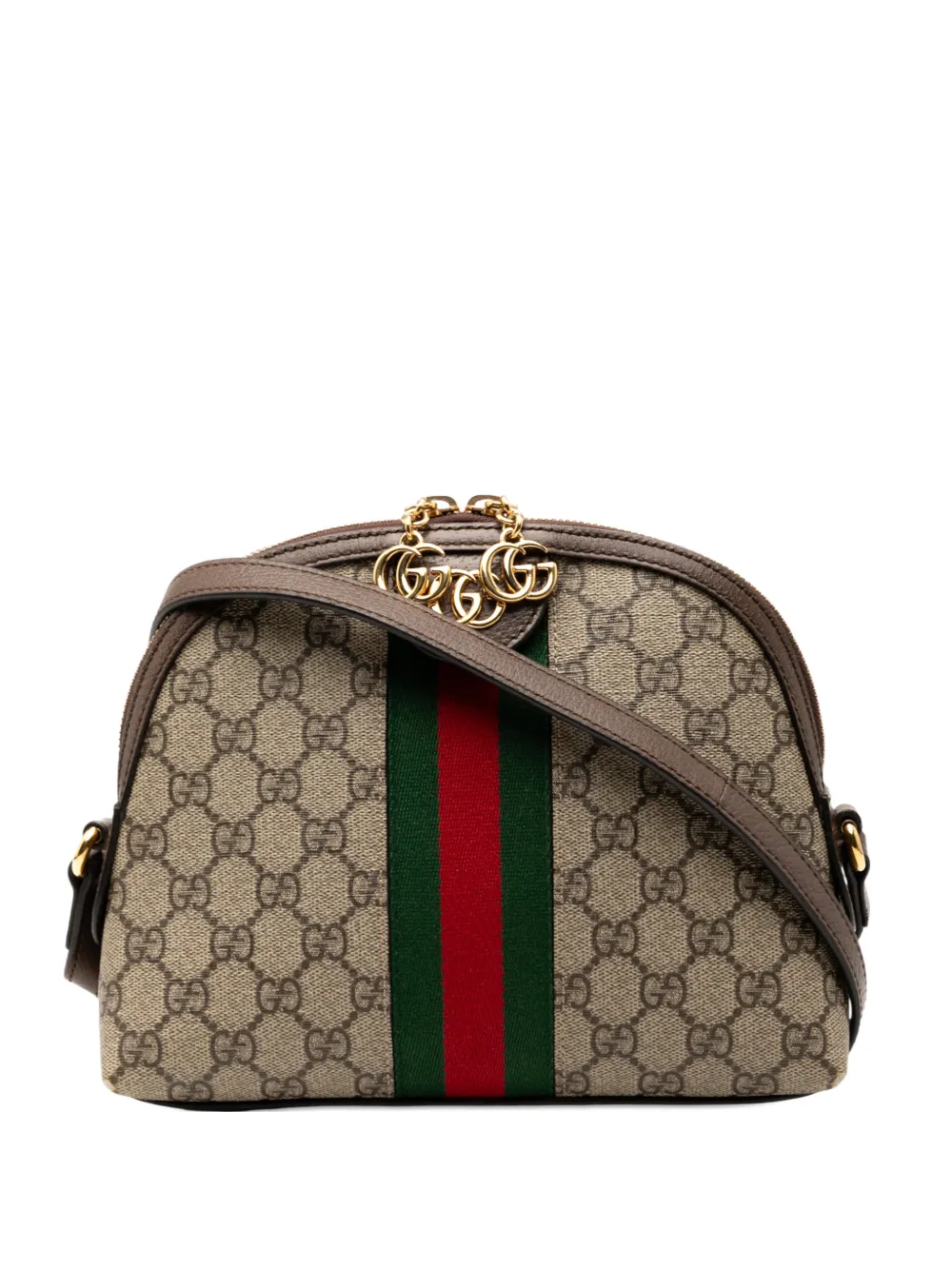 Gucci Pre-Owned 2016-2025 Small GG Supreme Ophidia Dome crossbody bag