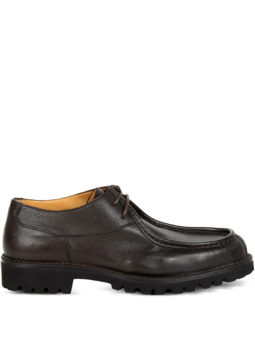 Amedeo Testoni derbies en cuir | marron | Image 1