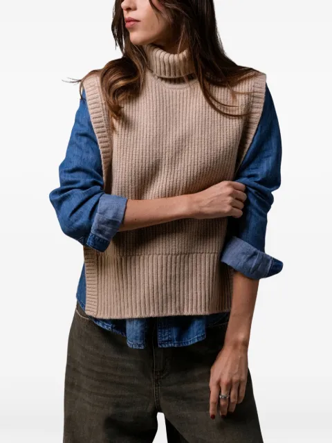 DAVANTINO roll-neck wool top