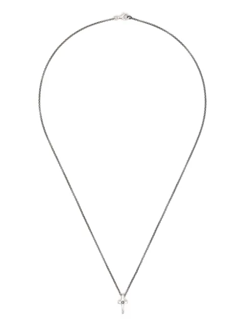 Rosa Maria collar en plata de ley con diamante