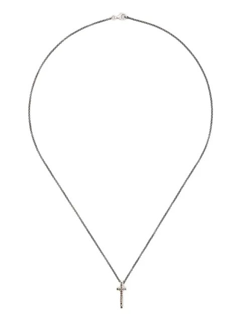 Rosa Maria collier à pendentif croix