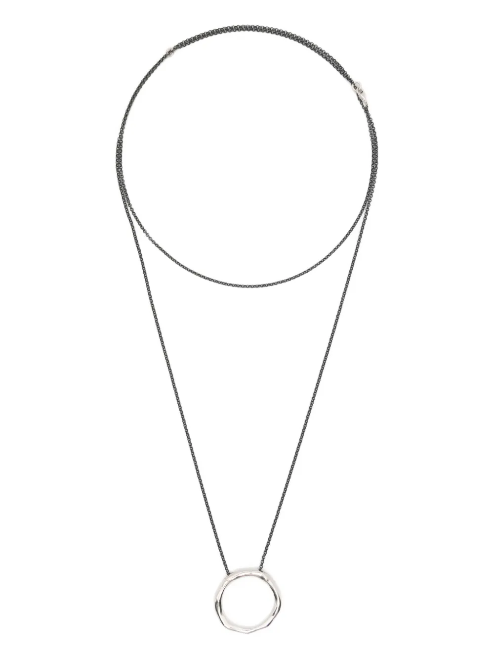 Rosa Maria sterling silver necklace - Argento