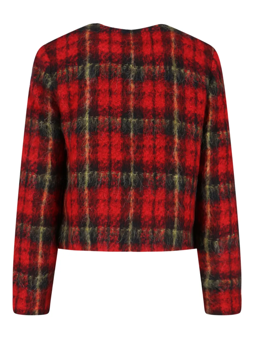 Lauren Ralph Lauren plaid-pattern button tweed jacket | Tweed Jackets | Image 2
