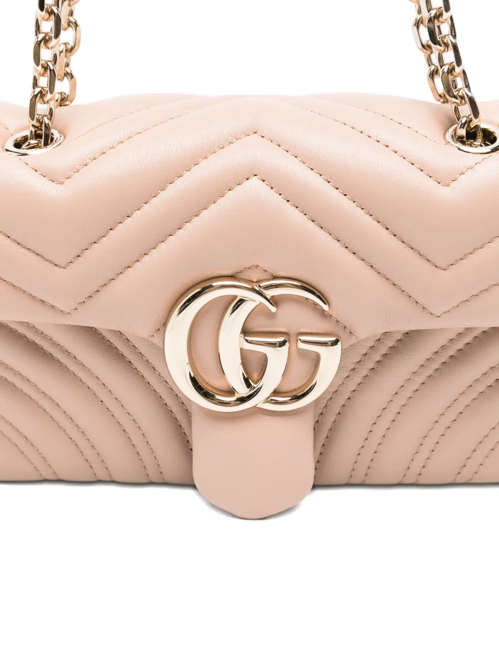 Gucci GG Marmont kleine schoudertas Roze