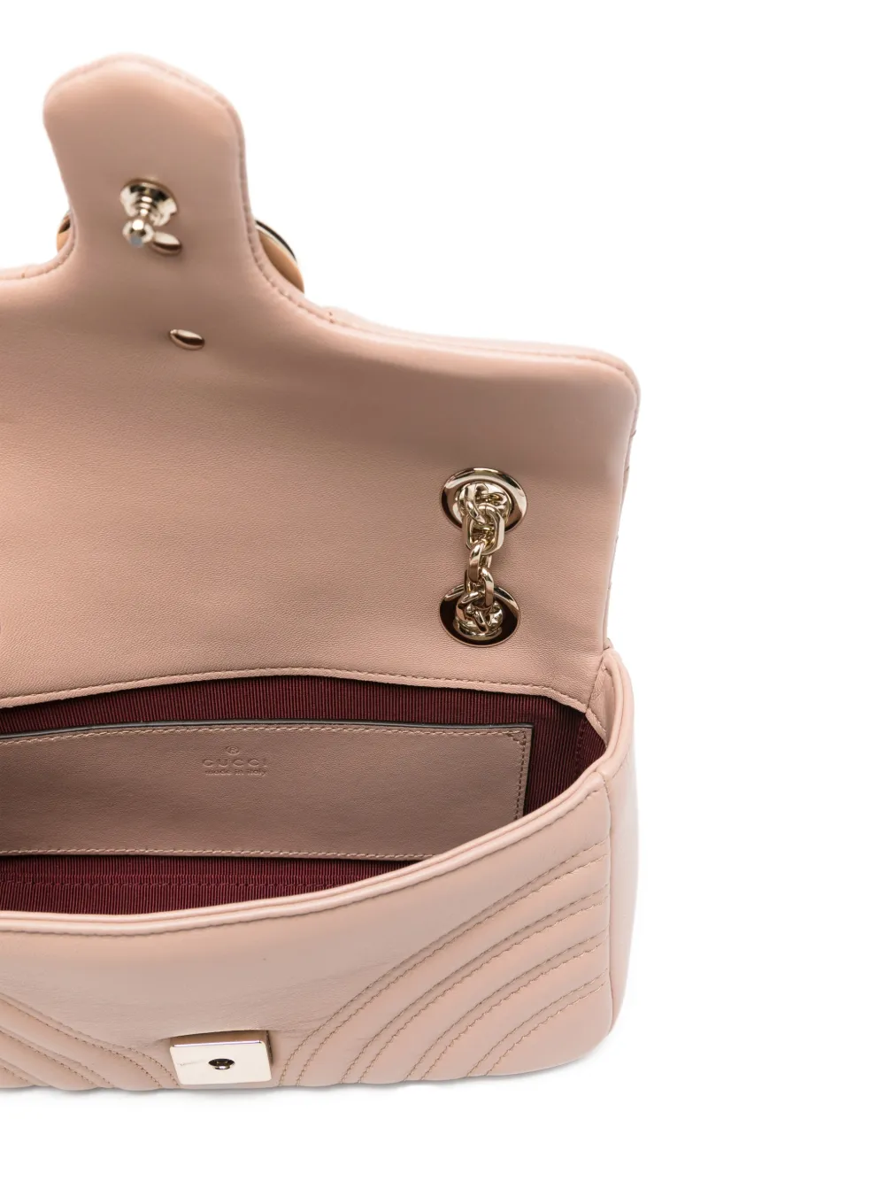 Gucci GG Marmont kleine schoudertas Roze