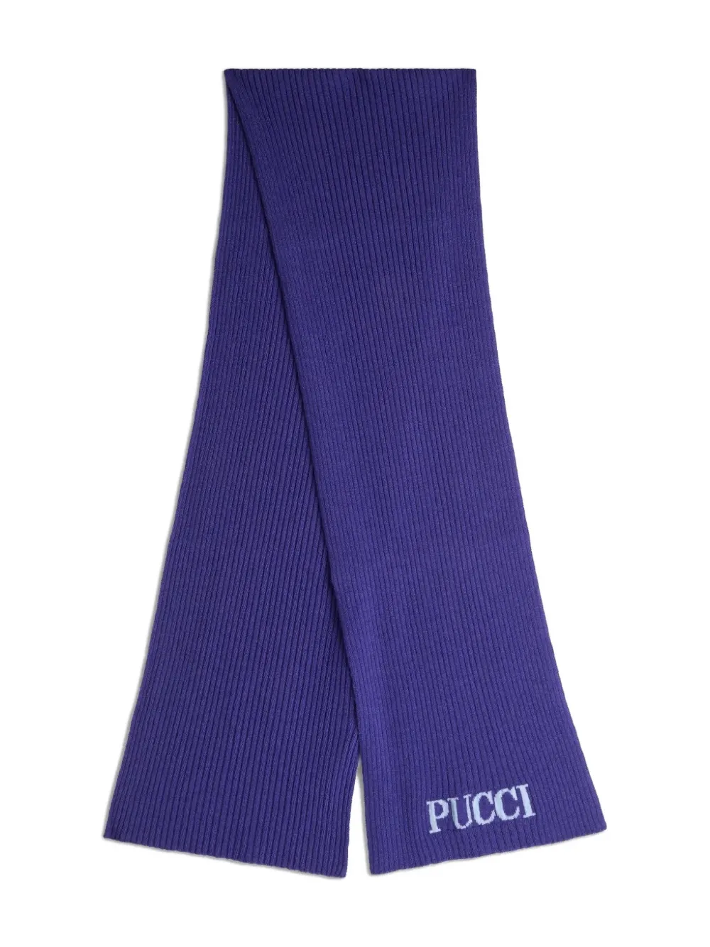 PUCCI Junior logo scarf - Viola