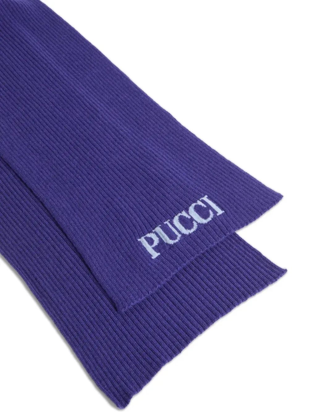 PUCCI Junior logo scarf - Paars
