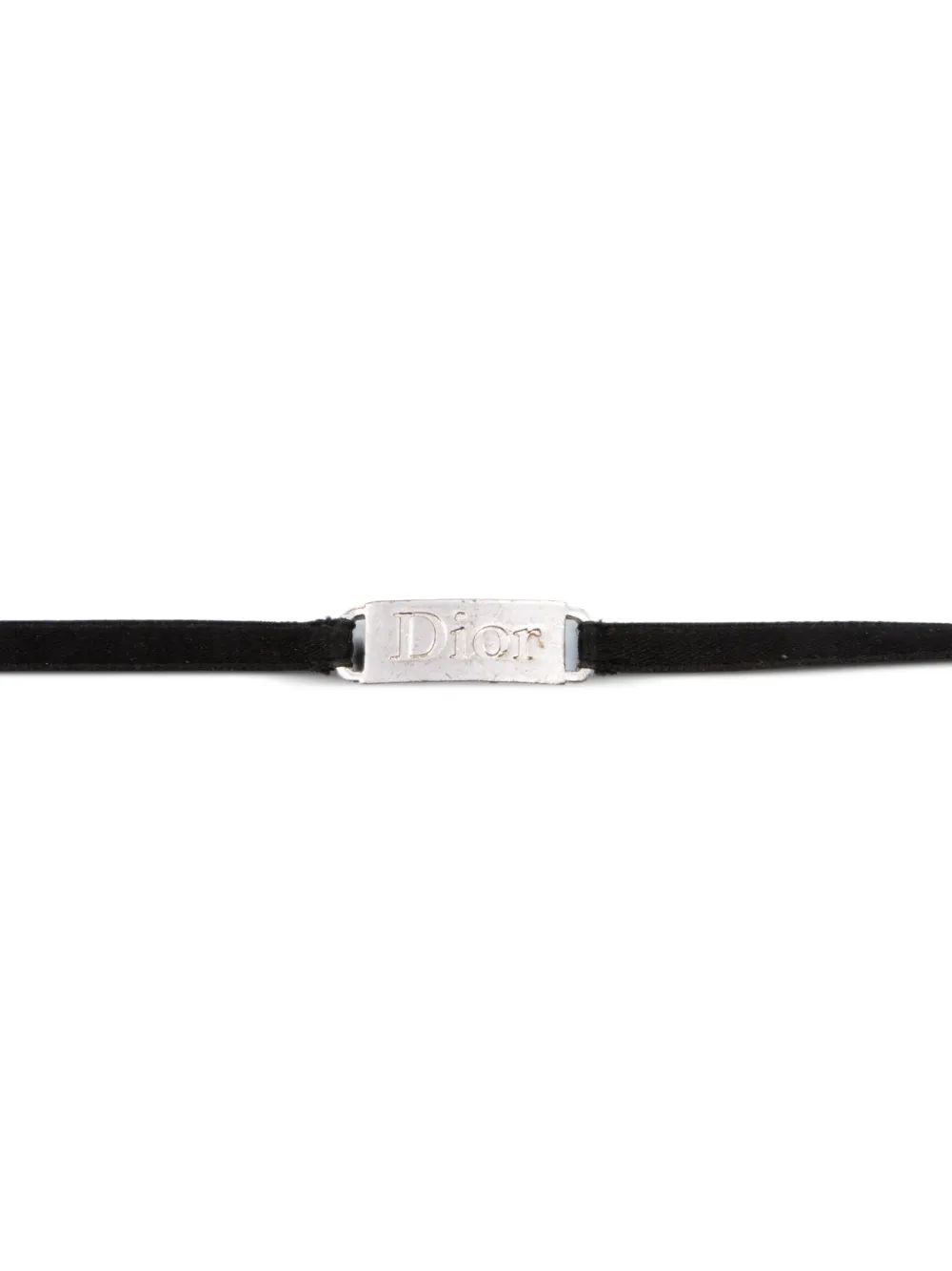 2000s Satin Logo Bracelet