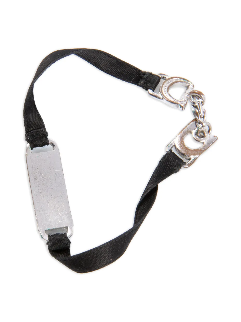 2000s Satin Logo Bracelet