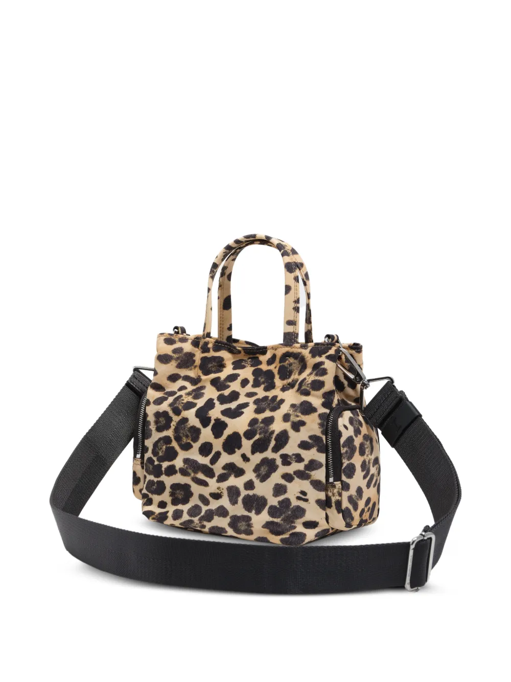 Bimba y Lola leopard-pattern zip-fastening mini bag | Tote Bags | Image 2