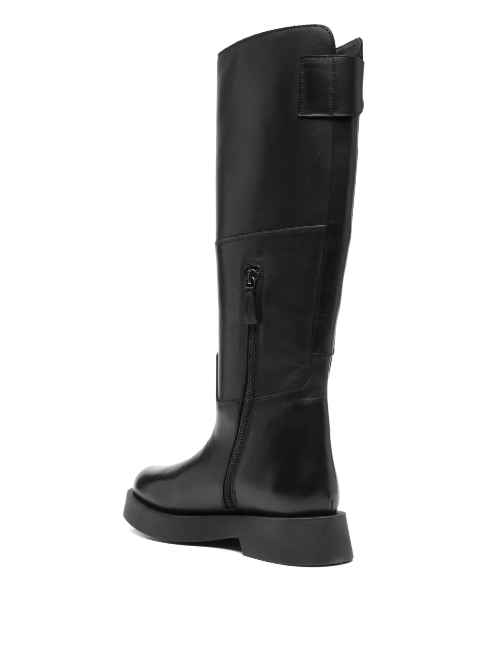  Poeve Xia Buckle Boots - Black 