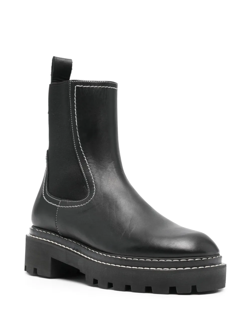 POEVE Maxie contrast-stitch boots | Botas chelsea | Image 2