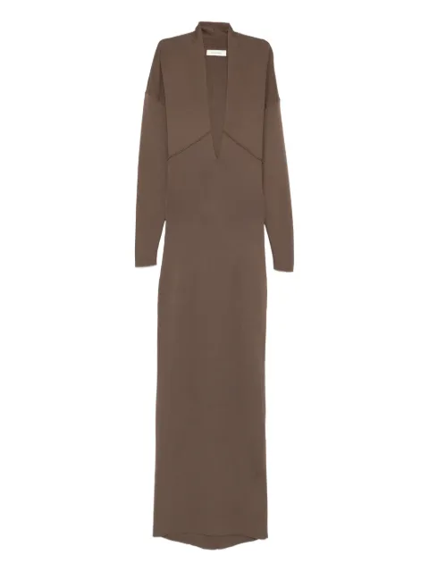 ENTIRE STUDIOS Rallel V-neck long-sleeve maxi dress