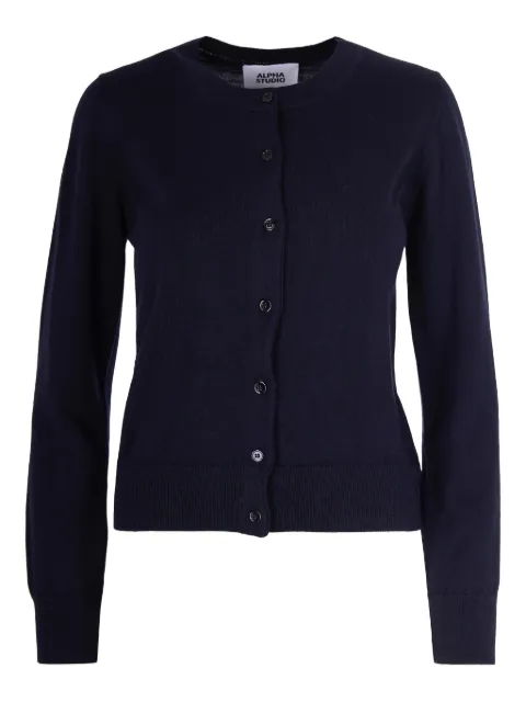 ALPHA STUDIO buttoned cardigan